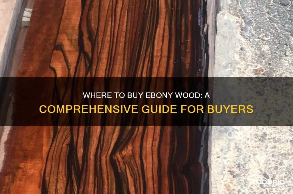 can you buy ebony wood