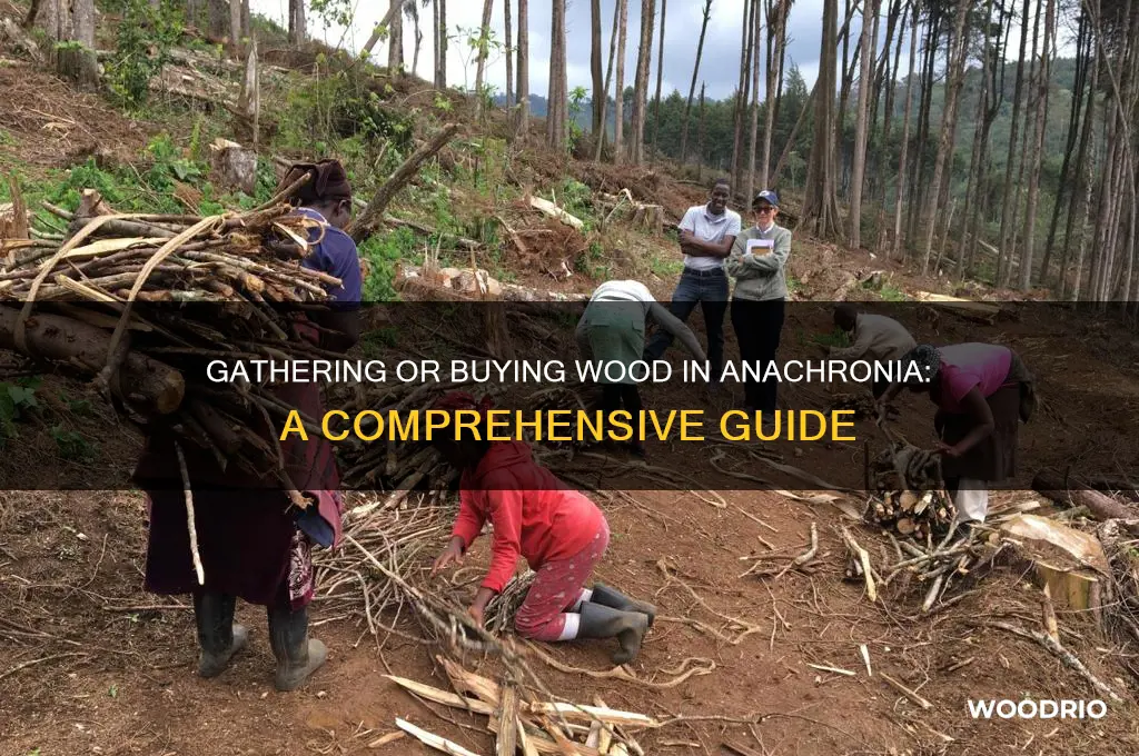 can you buy or gather wood in anachronia