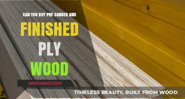 Pre-Sanded and Finished Plywood: Ready-to-Use Options for Your Projects