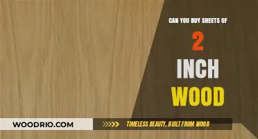 Where to Find and Purchase 2-Inch Wood Sheets for Projects