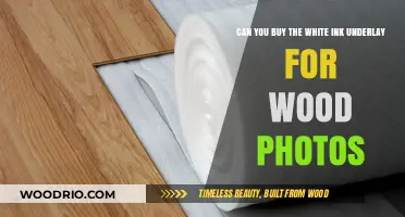 Where to Buy White Ink Underlay for Wood Photo Transfers