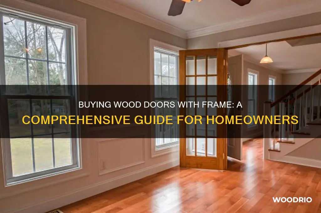 can you buy wood doors with frame