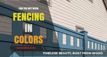Colored Wood Fencing Options: Can You Buy Them Pre-Painted?