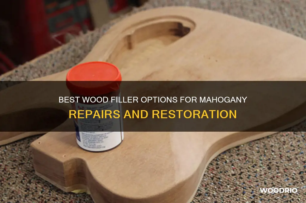 can you buy wood filler for mahogany