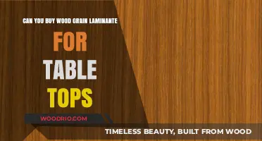 Wood Grain Laminate for Tabletops: Where to Buy and How