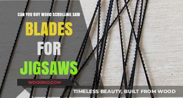 Can Wood Scrolling Saw Blades Be Used in Jigsaws?