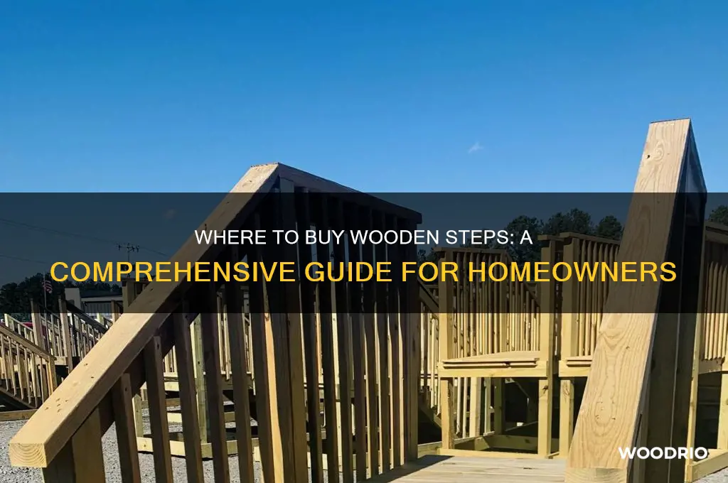 can you buy wooden steps