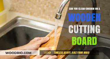 Sanitizing Your Wooden Cutting Board After Chicken Prep: A Guide