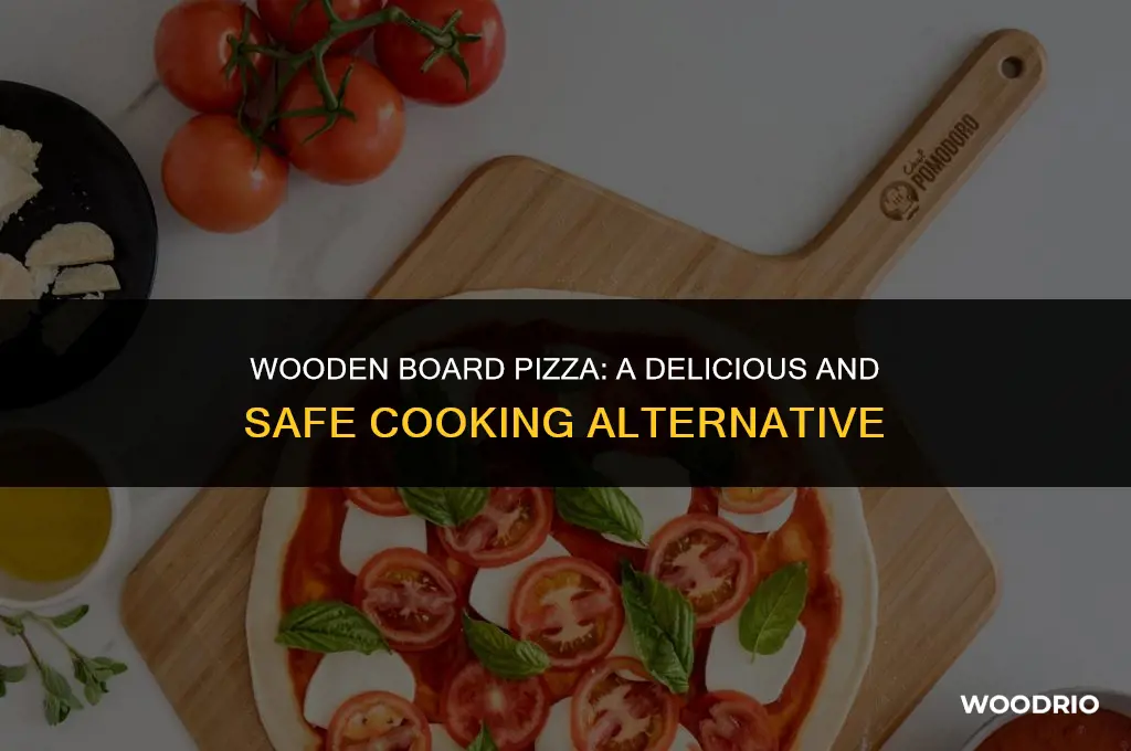 can you cook pizza on a wooden cutting board