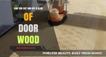 Precision Cuts: Trimming 6 Inches Off a Door Slab