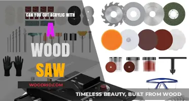 Precision Cutting: Can a Wood Saw Handle Acrylic?
