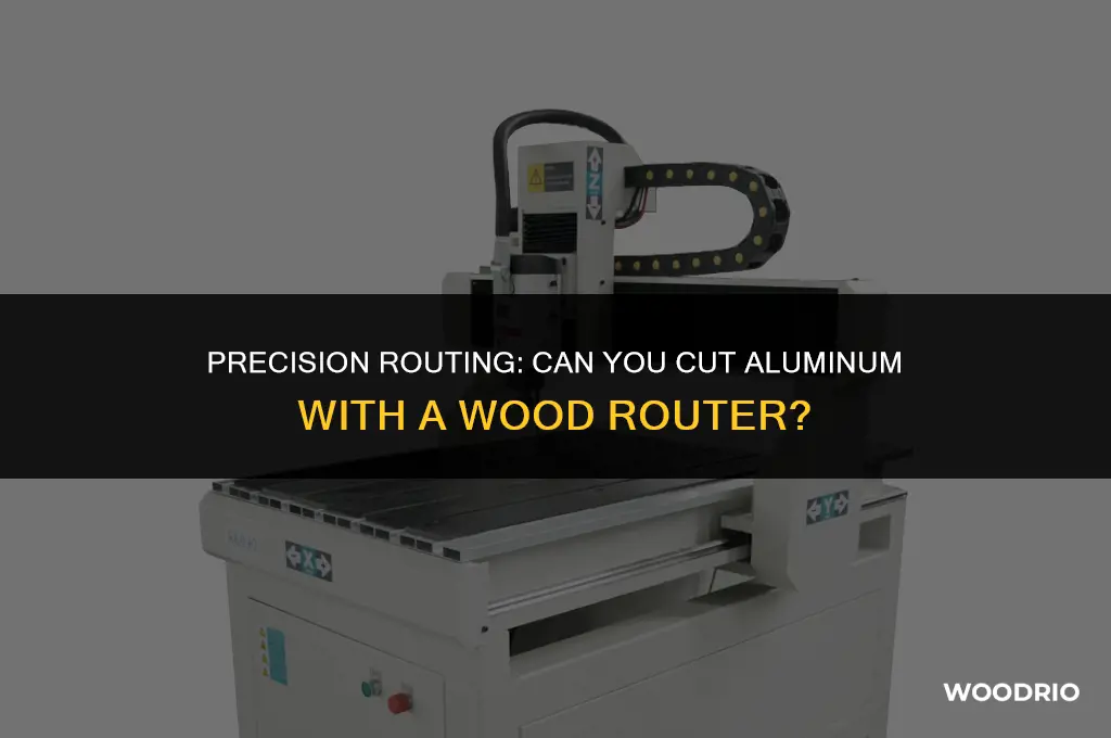 can you cut aluminum with a wood router