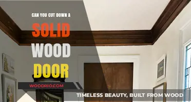 Precision Cuts: Trimming Solid Wood Doors for a Perfect Fit