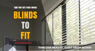 Tailoring Faux Wood Blinds: A DIY Guide to Perfect Fit