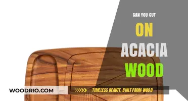 Crafting with Acacia: Tips for Cutting and Working with This Durable Wood