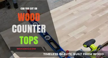 Precision Cuts: A Guide to Safely Cutting on Wood Countertops