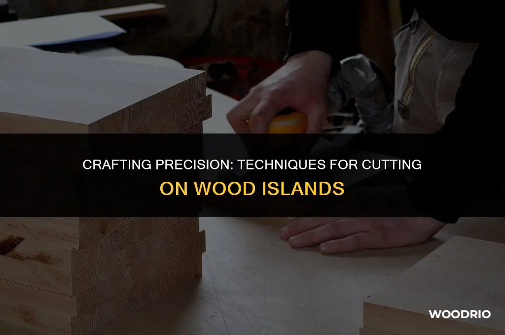can you cut on wood islands