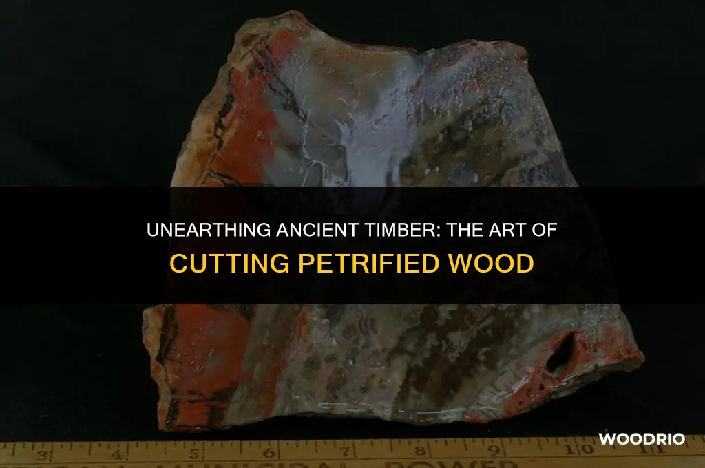 can you cut petrified wood