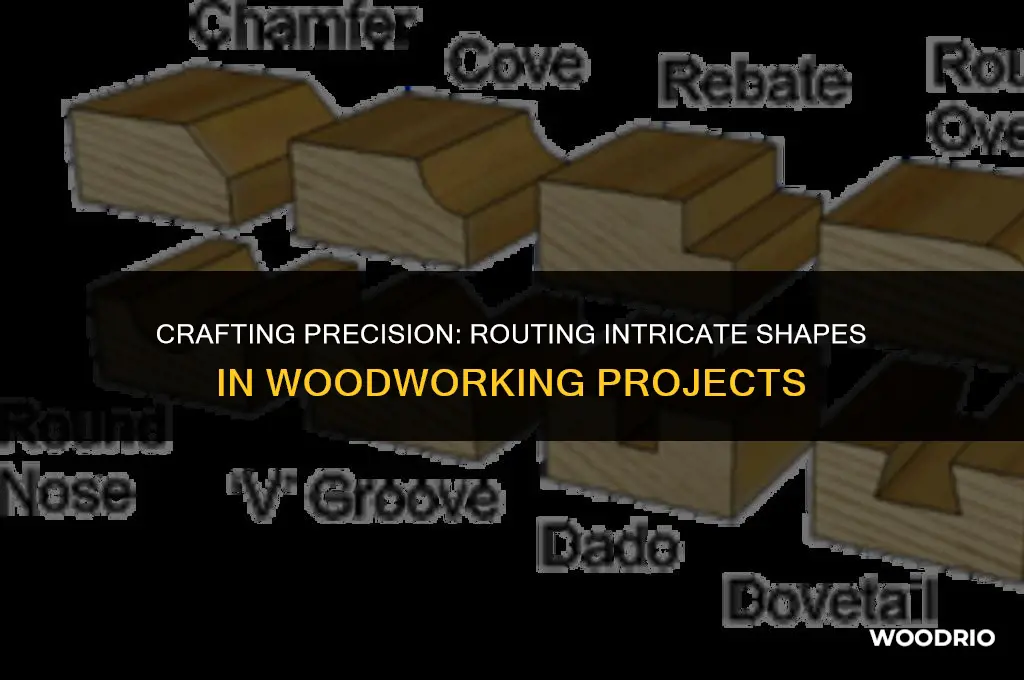 can you cut shapes out of wood with a router