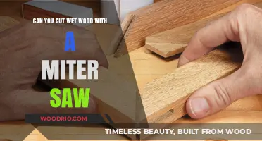 Precision Cutting: Tips for Miter Saw Use on Wet Wood