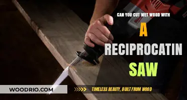 Precision in Woodworking: Can You Cut Wet Wood with a Reciprocating Saw?