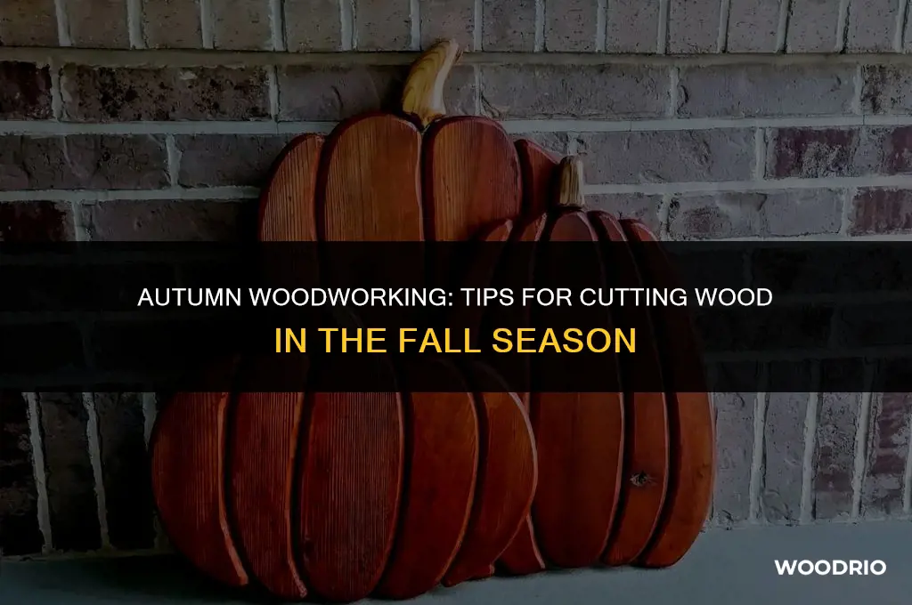 can you cut wood in fall
