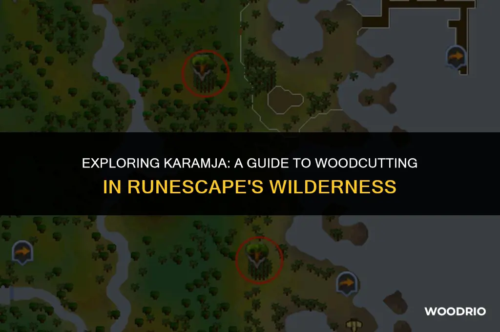 can you cut wood in karamja