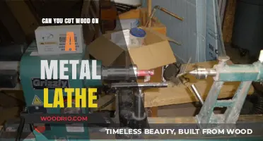 Exploring Woodworking: Can You Cut Wood on a Metal Lathe?