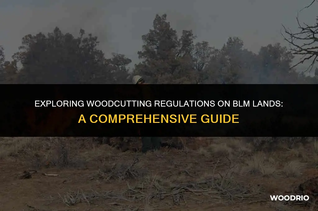 can you cut wood on blm land