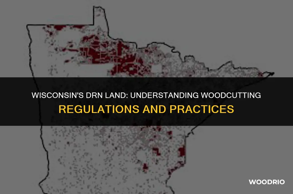 can you cut wood on drn land i wiscosin