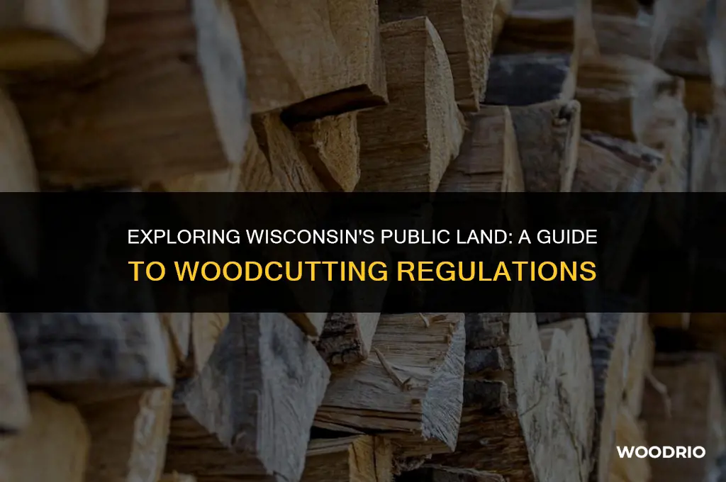 can you cut wood on public land in wisconsin