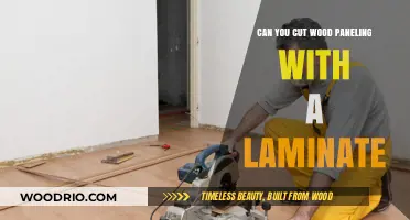 Precision Cuts: Using Laminate Tools on Wood Paneling