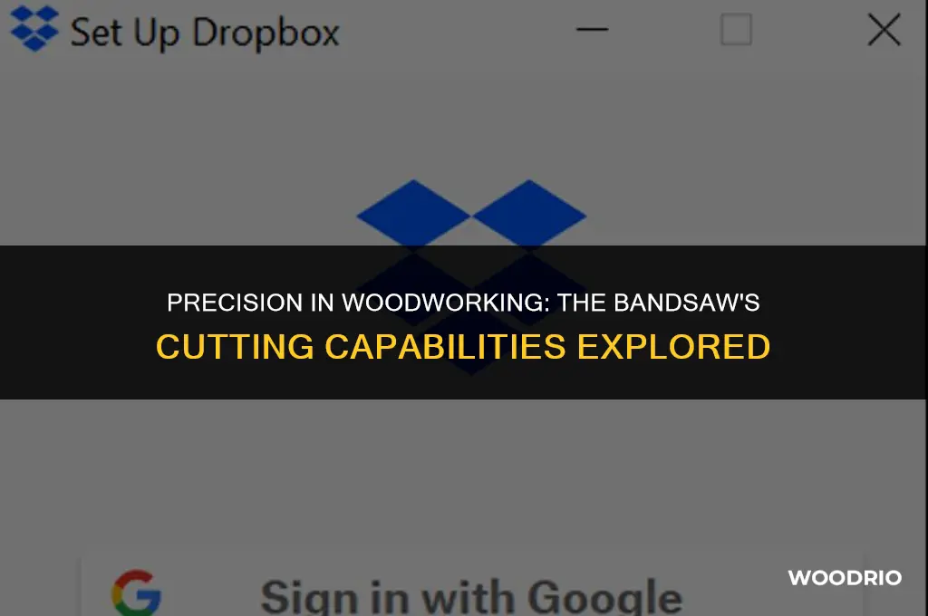 can you cut wood with a bandsaw