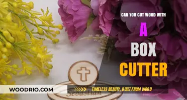 Precision Cuts: Using a Box Cutter for Woodworking Projects