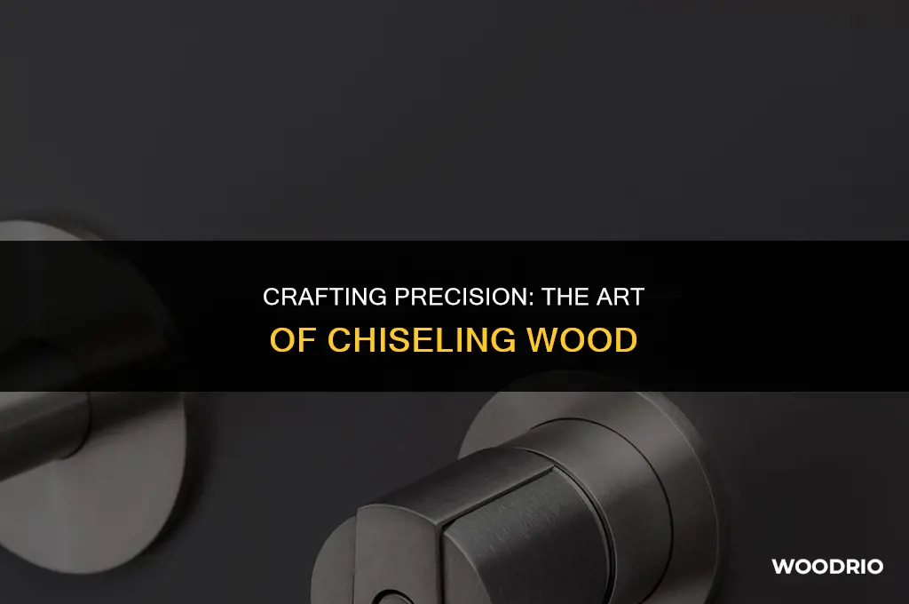 can you cut wood with a chisel