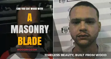 Precision Cutting: Can a Masonry Blade Handle Woodworking Tasks?