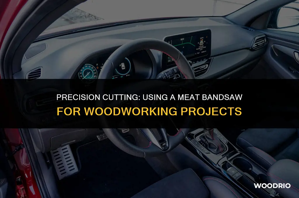 can you cut wood with a meat bandsaw