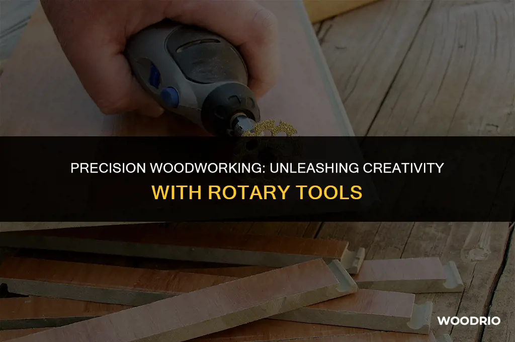 can you cut wood with a rotary tool