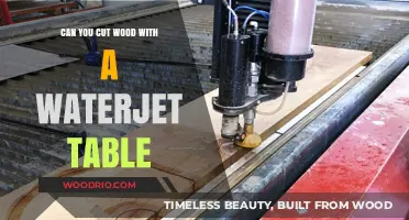 Precision Cutting: Exploring Waterjet Technology for Woodworking