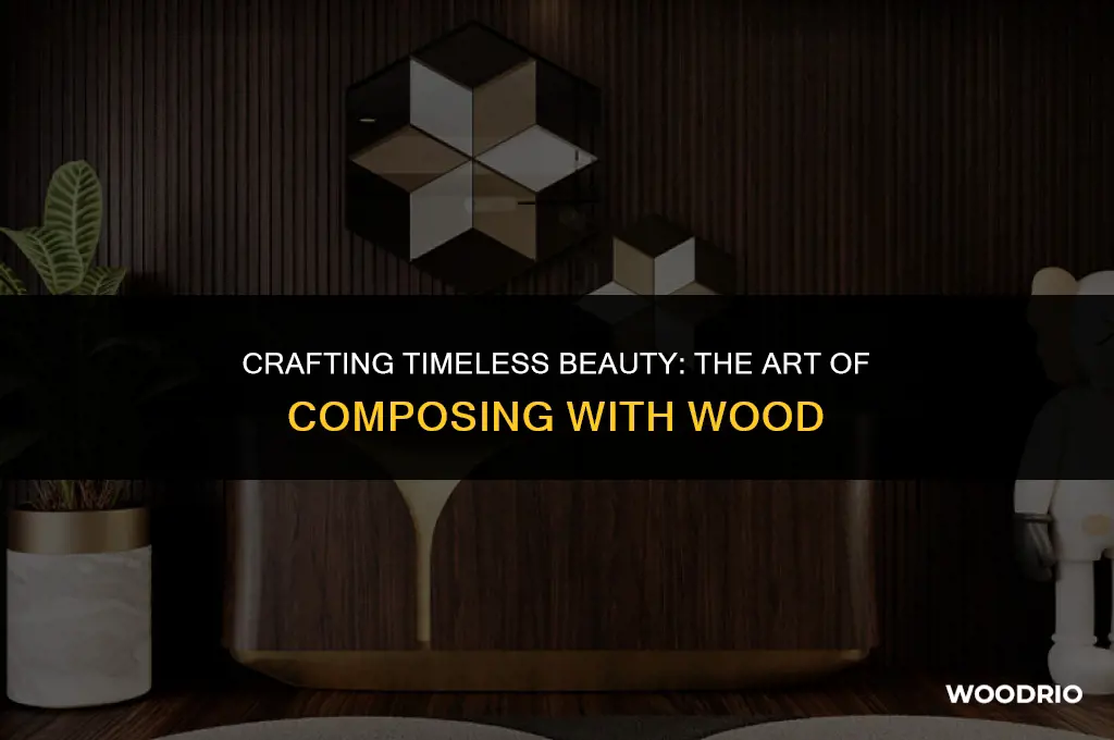 can you make compos with wood much