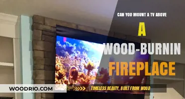 Mounting a TV Above a Wood-Burning Fireplace: A Complete Guide
