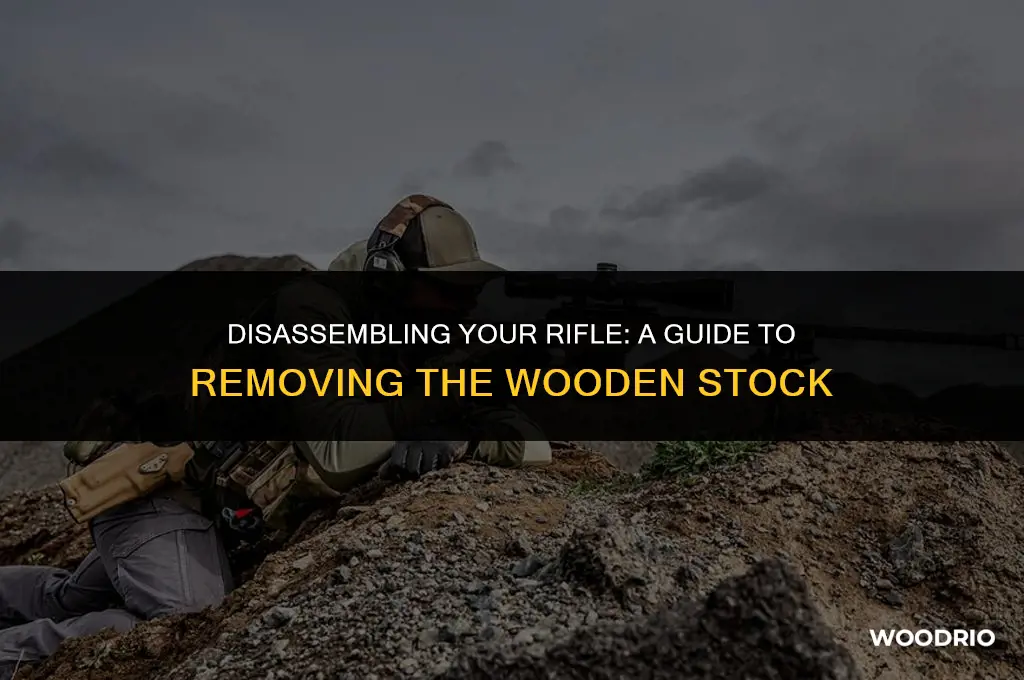 can you remove a wooden stock from a rifle