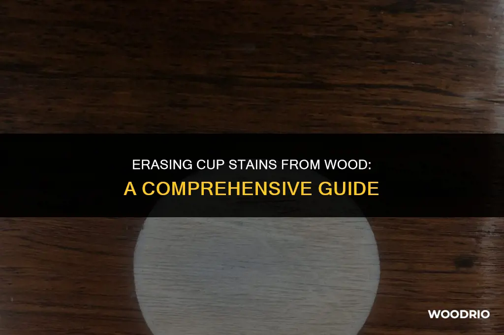 can you remove cup stains from wood