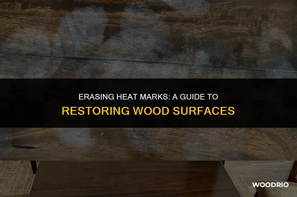 can you remove heat stains from wood