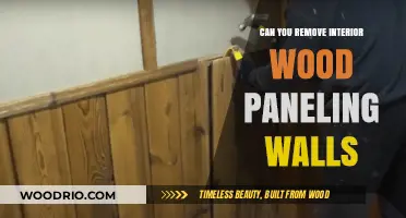 Revamping Your Space: A Guide to Removing Interior Wood Paneling Walls