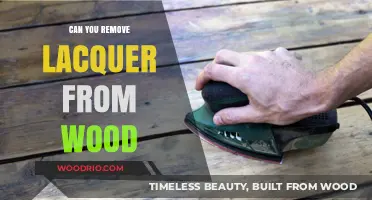 Stripping Away the Shine: A Guide to Removing Lacquer from Wood