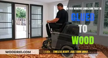 Efficiently Removing Glued Linoleum from Wood Surfaces: A DIY Guide