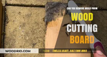 Reviving Your Wooden Cutting Board: A Guide to Mold Removal