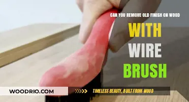 Reviving Wood Surfaces: The Ultimate Guide to Removing Old Finishes with a Wire Brush