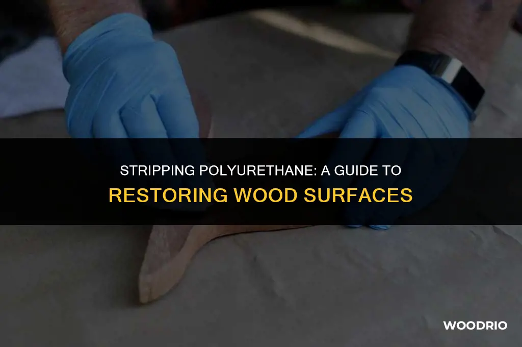 can you remove polyurethane from wood
